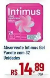 Max Atacadista Absorvente intimus gel oferta