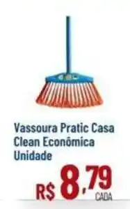 Max Atacadista Vassoura pratic casa clean economica oferta