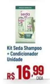 Max Atacadista Kit Seda Shampoo + Condicionador oferta