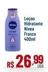 Max Atacadista Loção hidratante nivea frasco oferta