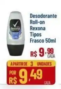 Max Atacadista Desodorante Roll-on Rexona Tipos oferta