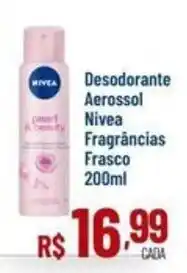 Max Atacadista Desodorante Aerossol Nivea Fragrâncias oferta