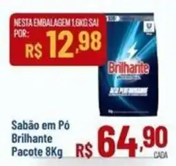 Max Atacadista Sabão em Pó Brilhante Pacote oferta