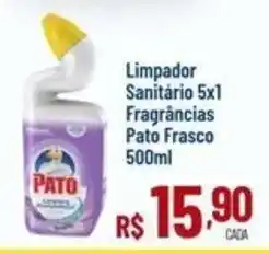 Max Atacadista Limpador Sanitário 5x1 Fragrâncias Pato Frasco oferta