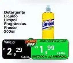 Max Atacadista Detergente Líquido Limpol Fragrâncias Frasco oferta