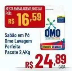 Max Atacadista Sabão em Pó Omo Lavagem Perfeita oferta