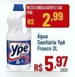 Max Atacadista Água Sanitária Ypê oferta