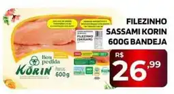 Safra Supermercados filezinho sasami korin oferta