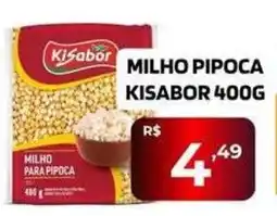 Safra Supermercados milho para pipoca kisabor oferta