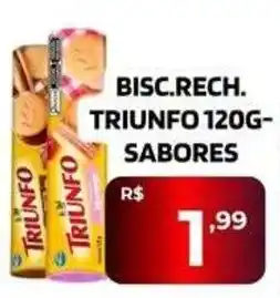 Safra Supermercados Bisc.rech. triunfo 120g- sabores oferta