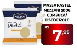 Safra Supermercados Massa pastel mezzani oferta