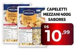 Safra Supermercados Capeletti mezzani 400g sabores oferta