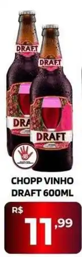 Safra Supermercados Chopp vinho draft oferta