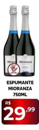 Safra Supermercados Espumante mioranza oferta