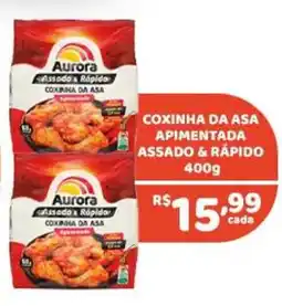 X Supermercados Coxinha da asa apimentada oferta