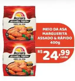 X Supermercados Meio da asa marguerita assado & rápido oferta