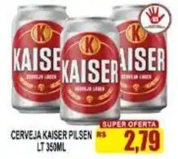 Supermercado leal Cerveja kaiser pilsen oferta