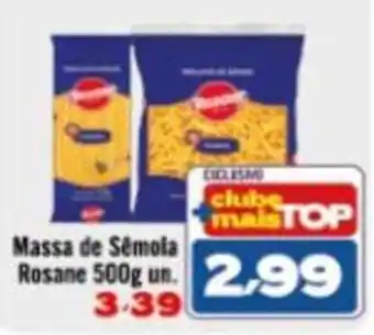 Rede Top Massa de Sêmola Rosane oferta