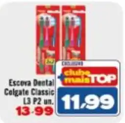 Rede Top Escova Dental Colgate Classic L3 oferta