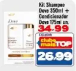 Rede Top Kit Shampoo Dove + Condicionador Dove oferta