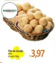 Atacadão De - pão de queijo oferta