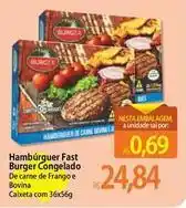 Atacadão Ea - hamburguer fast burger congelado oferta