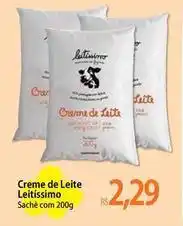Atacadão Leitíssimo - creme de leite oferta