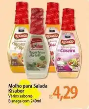 Atacadão Kisabor - molho para salada oferta