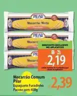 Atacadão Pilar - macarrão comum oferta