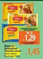 Atacadão Vitarella - macarrão instantâneo oferta