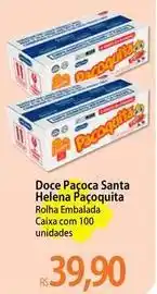 Atacadão Paçoca - doce santa helena pacoquita oferta