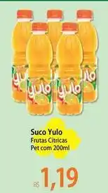 Atacadão Yulo - suco frutas citricas pet com oferta