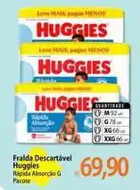 Atacadão Huggies - fralda descartável oferta