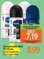 Atacadão Nivea - desodorante roll on oferta