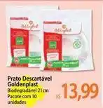Atacadão Goldenplast - prato descartável oferta