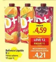 Atacadão Sabores - refresco líquido oferta