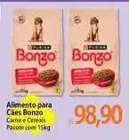 Atacadão Bonzo - alimento para cães oferta