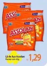Atacadão Assolan - la de aço oferta