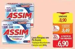 Atacadão Assim - lava roupas em pó oferta