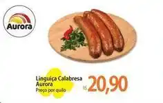 Atacadão Aurora - linguiça calabresa oferta