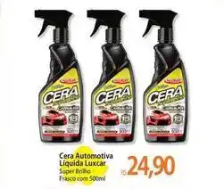 Atacadão Luxcar - cera automotiva liquida oferta