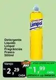 Max Atacadista Limpol - detergente líquido fragrâncias frasco oferta