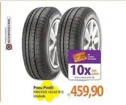 Atacadão Pirelli - pneu p400 evo 18/65 r15 oferta