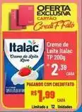 Max Atacadista Italac - creme de leite oferta