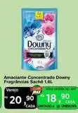 Max Atacadista Downy - amaciante concentrado fragrancias sachê oferta