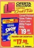 Max Atacadista Leve - cereal matinal snow flakes caixa oferta