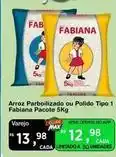 Max Atacadista Fabiana - arroz parboilizado ou polido tipo 1 pacote oferta