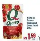 Max Atacadista Quero - molho de tomate tradicional oferta