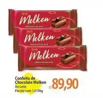 Atacadão Melken - confeito de chocolate oferta