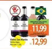 Atacadão San martin - vinho oferta